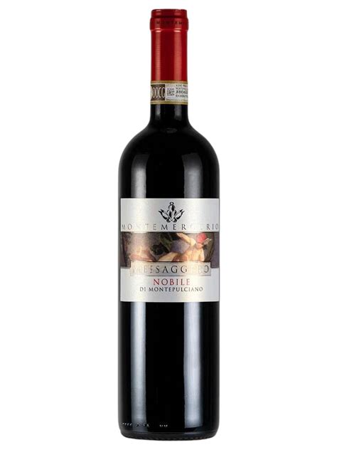 Vino Nobile Di Montepulciano Messaggero Montemercurio 2017 Enoteca Corsi