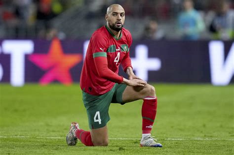 Morocco Manager Gives Positive Sofyan Amrabat Injury Update