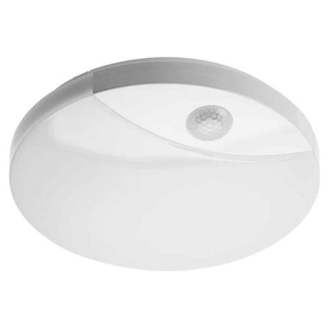 Plafoniera Led Cu Senzor De Miscare Aplicata Rotunda Alb W K