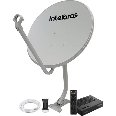 Receptor Digital De Tv Via Sat Lite Banda Ku Sat Intelbras Cx