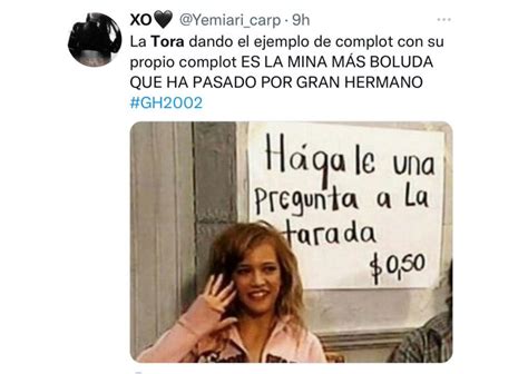 Gran Hermano Los Mejores Memes De La Tora Tras La Placa De Nominados