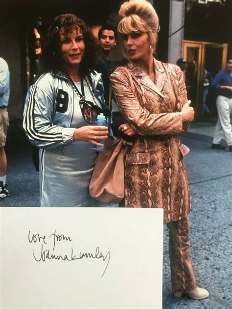 Joanna Lumley Autograph The New Avengers Signed Card And 10x8 Photo