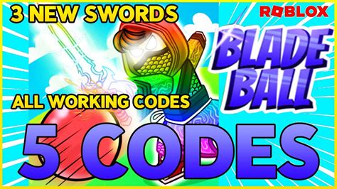 New Code 5 Working Codes For ⚔️blade Ball⚔️3 Swords Free⚔️ Roblox 2023 ⚔️ Codes For Roblox Tv