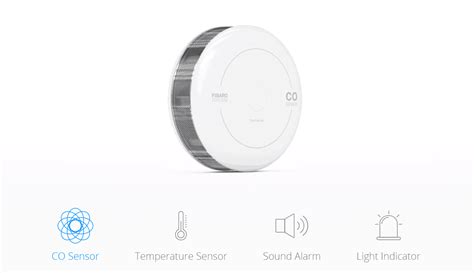 Z Wave Fibaro CO Sensor Smart Sensors Smartify Store