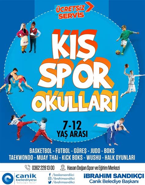 Canik Te K Spor Okullar Kay Tlar Ba Lad Samsun Haber Samsun Son