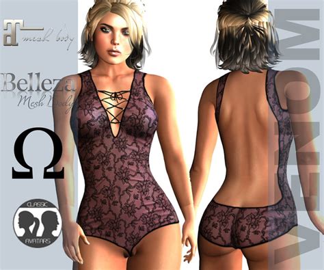 Second Life Marketplace Venom Boxed Purple Maria Bodysuit