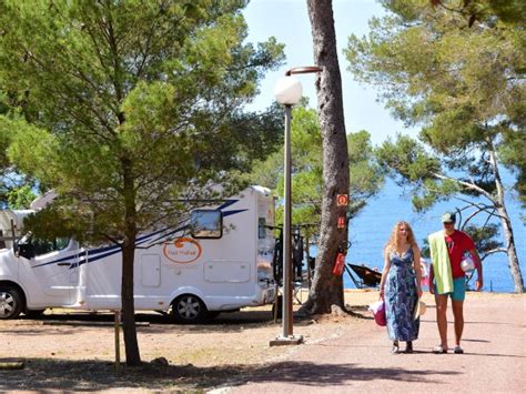 Camping La Plage Du Dramont Yelloh Village In Saint Rapha L