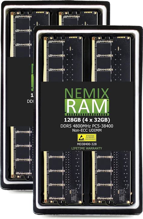 Nemix Ram Gb X Gb Ddr Mhz Pc Non Ecc Udimm Kit