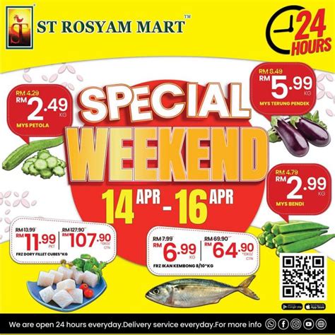 St Rosyam Mart Sungai Buloh Taman Ehsan Weekend Promotion April