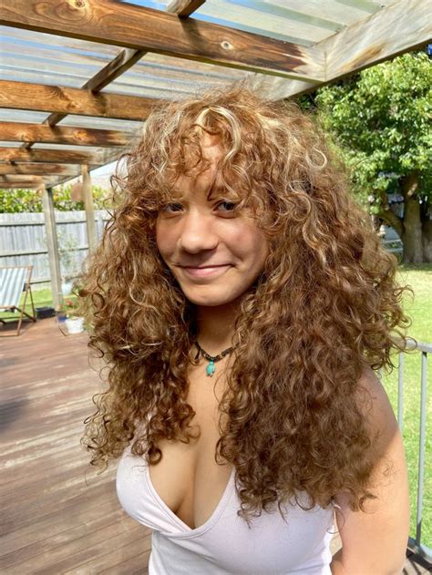 Long Curly Hair And Hairstyles Dyed And Bleach Blonde Highlights