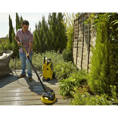 Karcher K4 Full Control Home Pressure Washer With Extra Warranty And Patio Cleaner