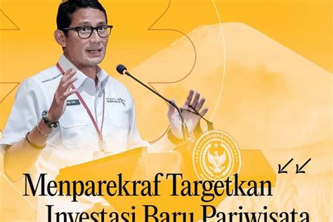 Sandiaga Uno Targetkan Investasi Baru Pariwisata Lapangan Kerja