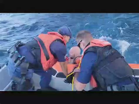 DVIDS Video Coast Guard Boat Crew Rescues Missing Snorkeler In St