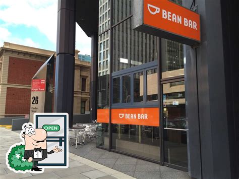 bean bar shop  james place city cross shopping centre  adelaide