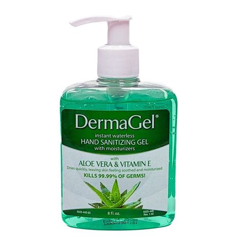 K8061 DERMA GEL Instant Waterless Hand Sanitizer • Legge Systems