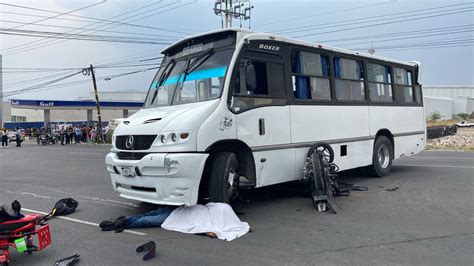 Motociclista Fallece En Choque Contra Cami N Urbano En San Juan D