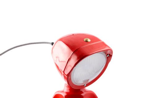 Cool Robot Lamp Lampster Color Red Lampster