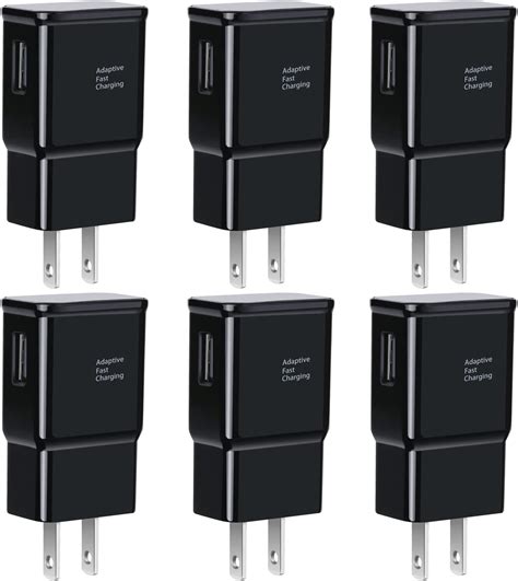 Adaptive Fast Charging Wall Charger Qihop 4 Pack Usb Wall Adapter Fast Charging