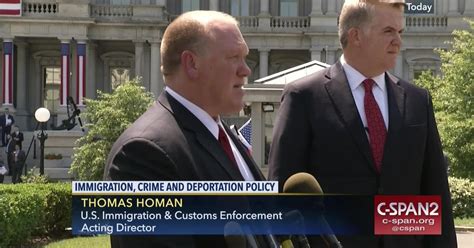 Acting Ice Director Homan And U S Attorney Huber C