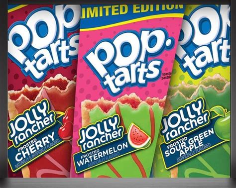 Jolly Rancher Poptart Flavors Pop Tarts Pop Tart Flavors Favorite Snack