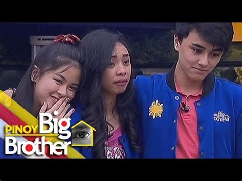 Pbb Day Edward Kisses At Maymay Nagpaalam Na Sa Bahay Ni Kuya