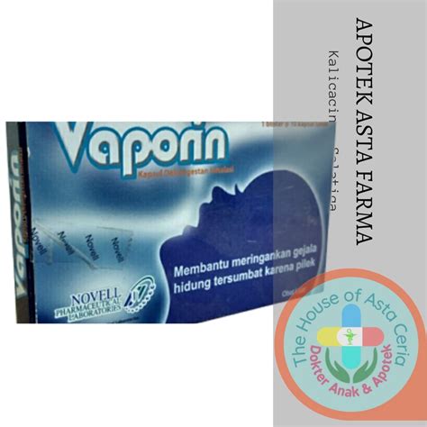 Jual Vaporin Kapsul Lunak Untuk Melegakan Pernafasan Shopee Indonesia