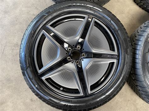 21 Inch Originele Amg Velgen Winterbanden Mercedes Eqs Suv X296