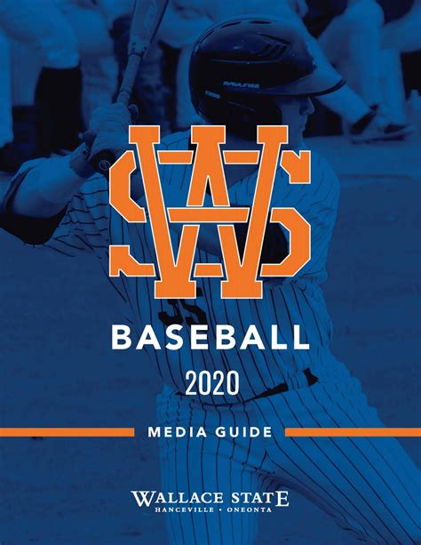 Lions' Baseball Media Guide 2020 by Wallace State Community College - Issuu