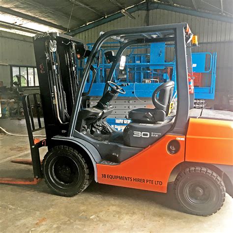 3 Ton Toyota Forklift 3B Equipments Hirer Pte Ltd Singapore