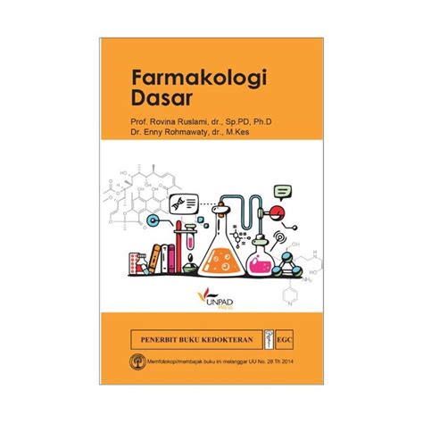 Jual EGC Farmakologi Dasar By Rovina Ruslami Enny Rohmawaty Buku