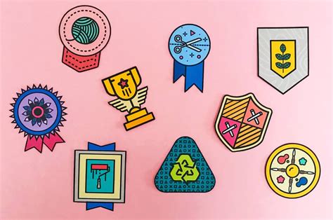 Free Printable Art Badges For Kids