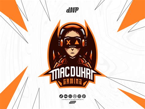 MASCOT LOGO GAMING by DWP.Std on Dribbble