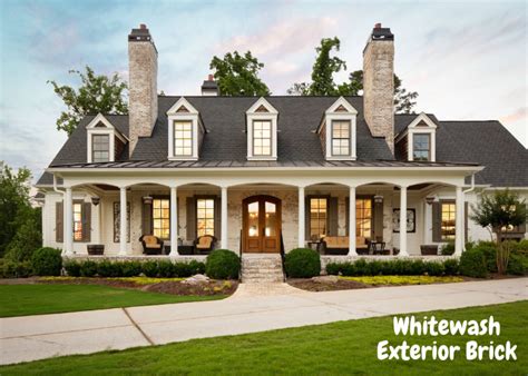 How To Whitewash Exterior Brick Moxho