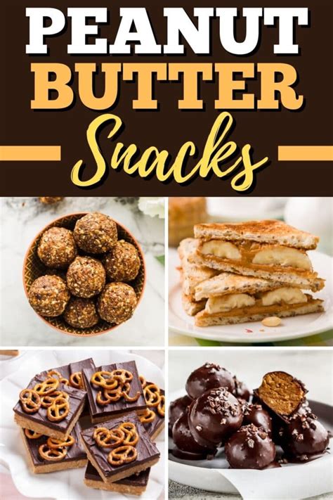 17 Easy Peanut Butter Snacks Insanely Good