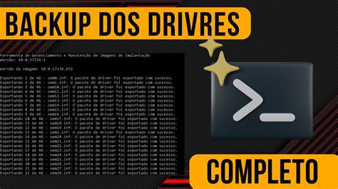 Como Fazer Backup Dos Drivers Do Pc Pelo Cmd Youtube