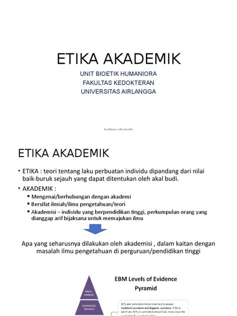 Etika Akademik Mkdu 2020 Pdf