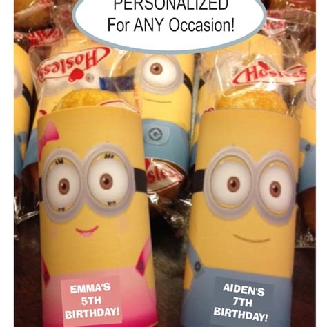 Minion Party Favors - Etsy