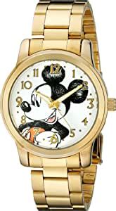 Amazon Disney Mickey Mouse Reloj de cuarzo analógico para