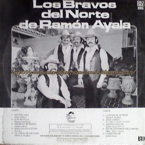 Corridos by Los Bravos Del Norte De Ramón Ayala 1988 LP DLV