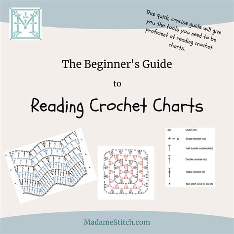 Beginners Guide To Reading Crochet Charts Madamestitch