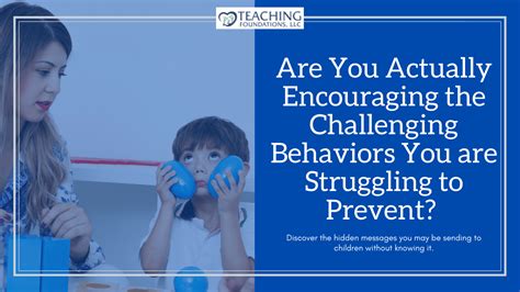 5 Step Process For Managing Challenging Behaviors