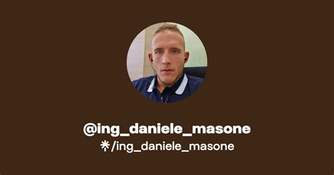 Ing Daniele Masone Instagram Facebook Linktree