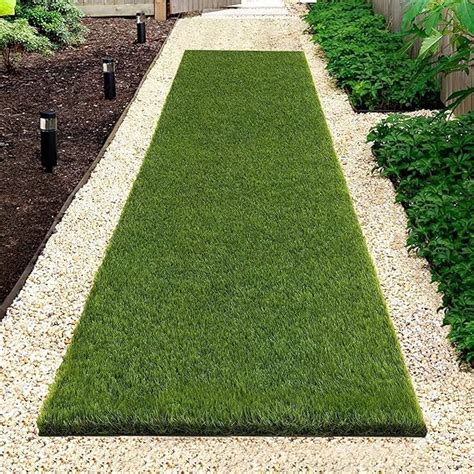 Amazon Ileading Artificial Grass Turf Area Rug 2 X 6 Ft Long