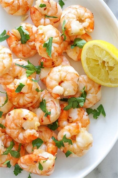 Easy Roasted Lemon Garlic Shrimp Skinnytaste