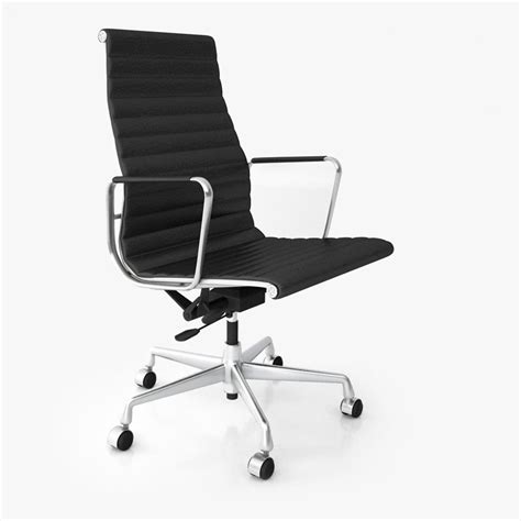 Vitra Aluminium Office Chair EA 119 3D Model CGTrader