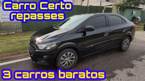 3 carros para repasse em São Paulo YouTube