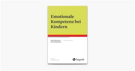 Emotionale Kompetenz Bei Kindern Apple Books