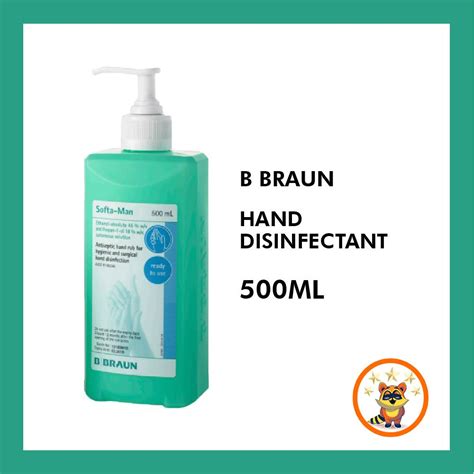 B Braun Softa Man Cutaneous Solution Hand Sanitizer 500ml Softaman