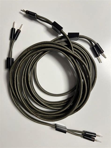 Naim Super Lumina Speaker Cable 4m Pair Audio Other Audio Equipment