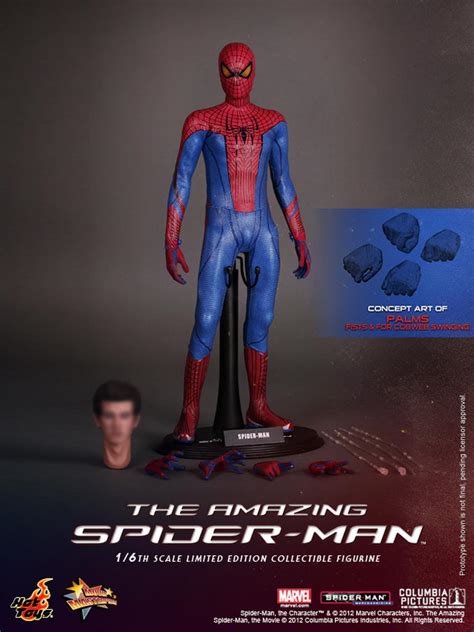 Hot Toys The Amazing Spider Man 1 6th Scale Spider Man Limited Edition Collectible Figurine